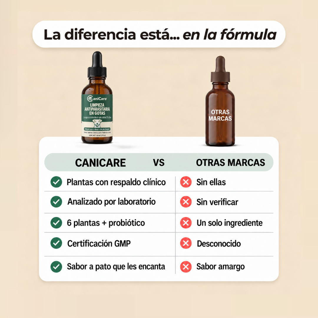 CaniCare® | Gotas para el bienestar intestinal canino · 60 ml