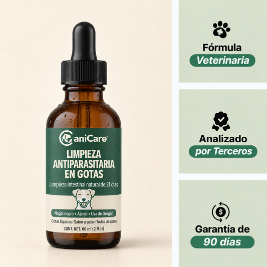 CaniCare® | Gotas para el bienestar intestinal canino · 60 ml